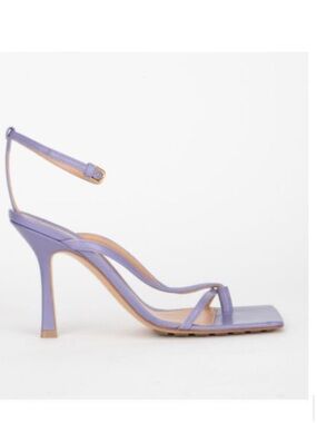 Bottega Veneta Lavender Strappy Heels